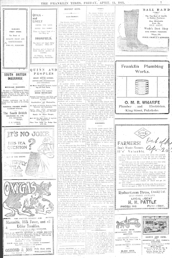 Issue page