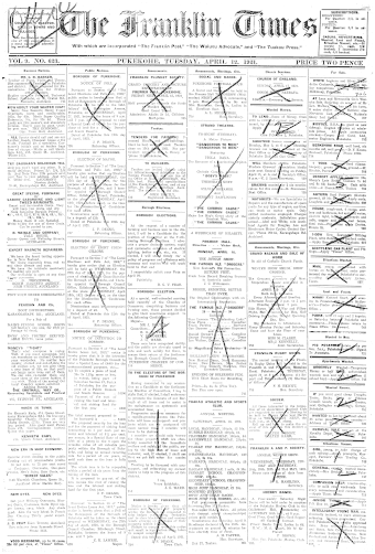 Issue page