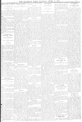 Issue page