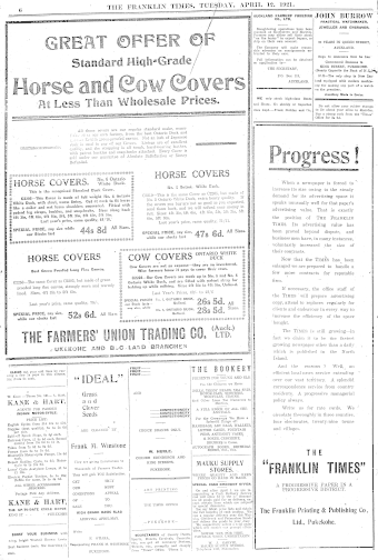 Issue page