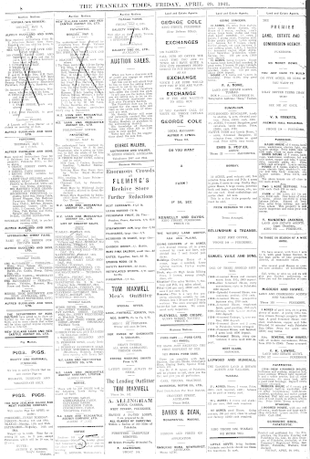 Issue page