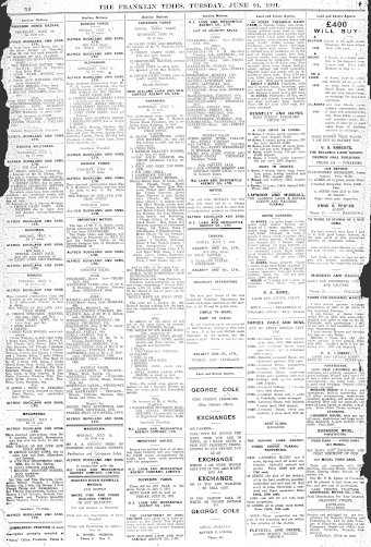 Issue page