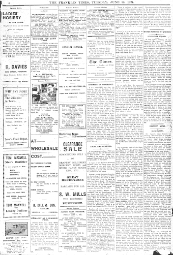 Issue page