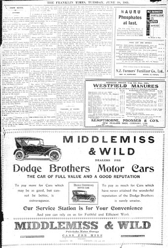 Issue page