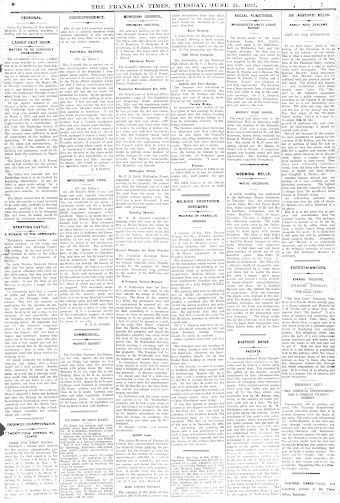 Issue page