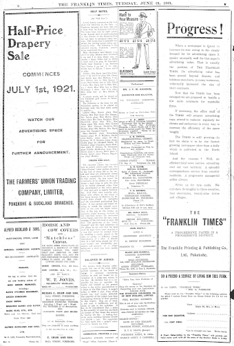 Issue page