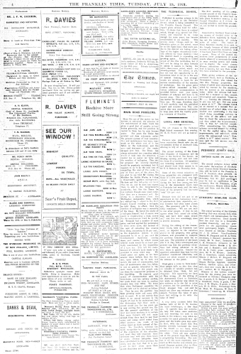 Issue page