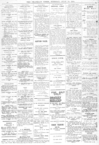 Issue page