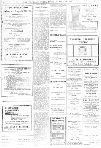 Issue page