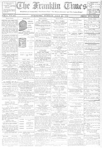 Issue page
