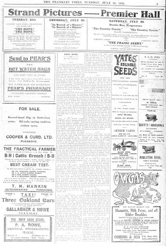 Issue page