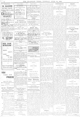Issue page
