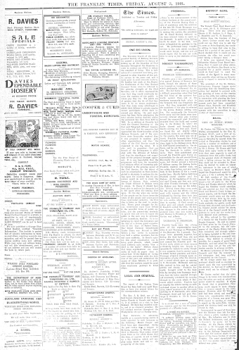 Issue page