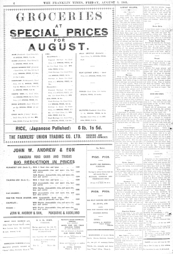 Issue page