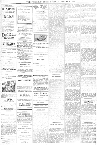 Issue page