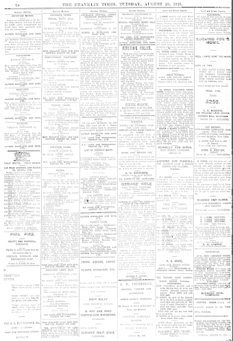 Issue page