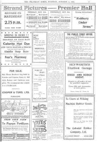 Issue page