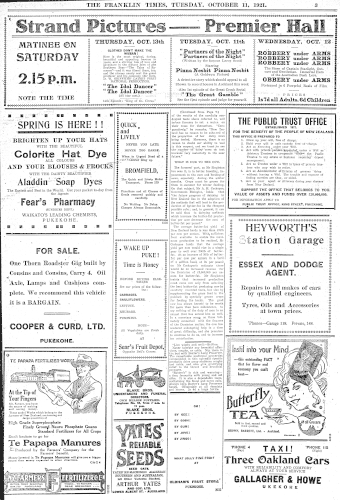 Issue page