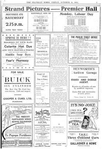 Issue page
