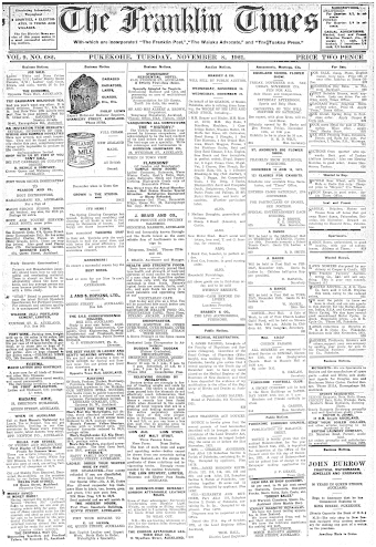 Issue page