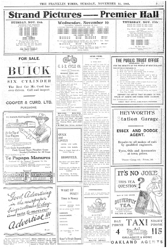 Issue page