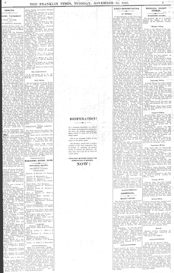 Issue page
