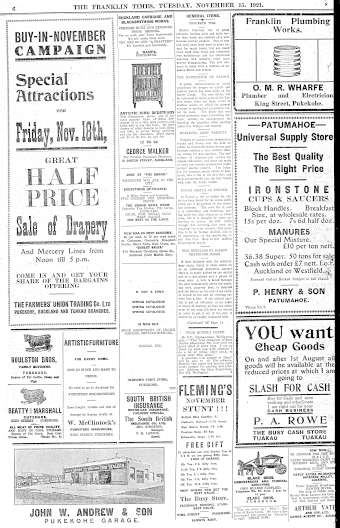 Issue page