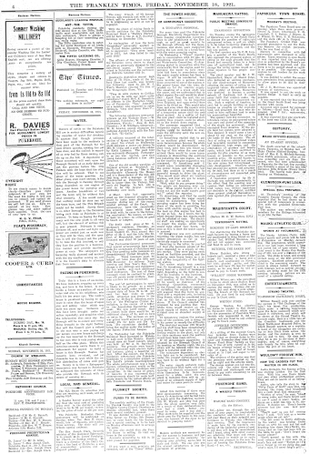 Issue page