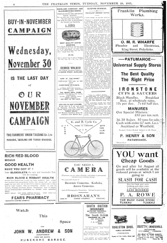 Issue page