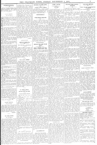 Issue page