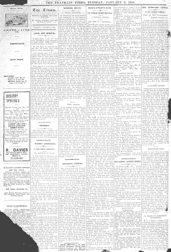 Issue page