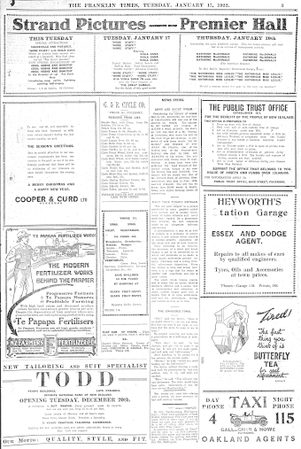 Issue page