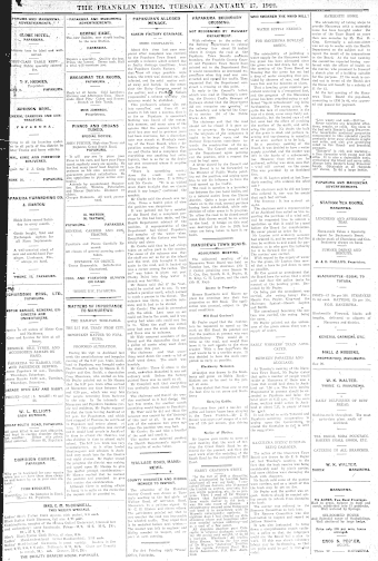 Issue page