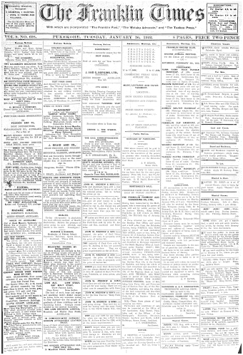 Issue page