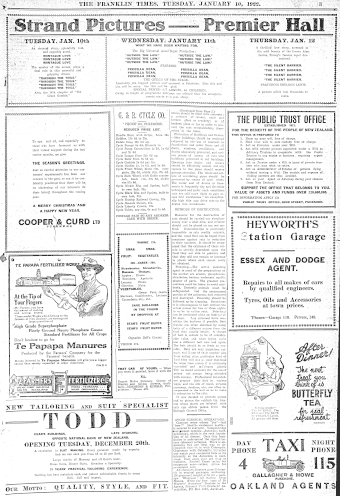 Issue page