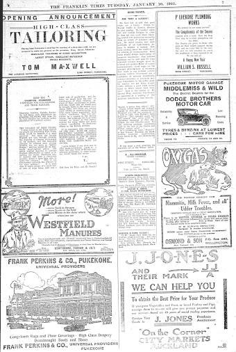 Issue page