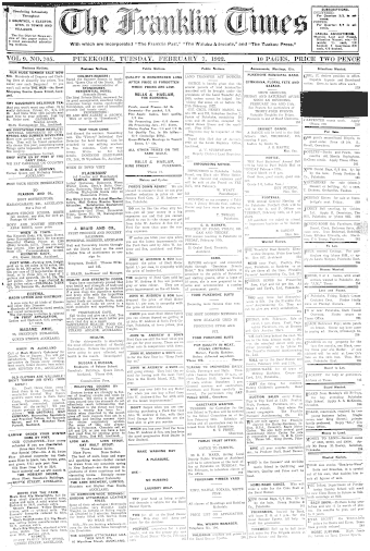Issue page
