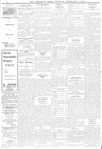 Issue page