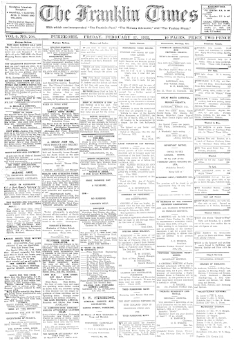 Issue page