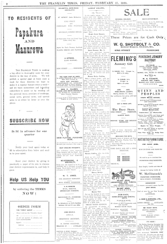 Issue page
