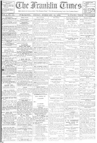 Issue page