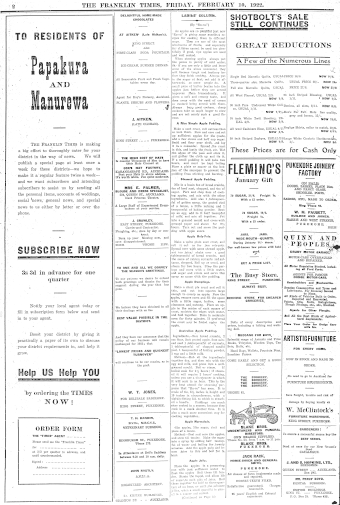 Issue page