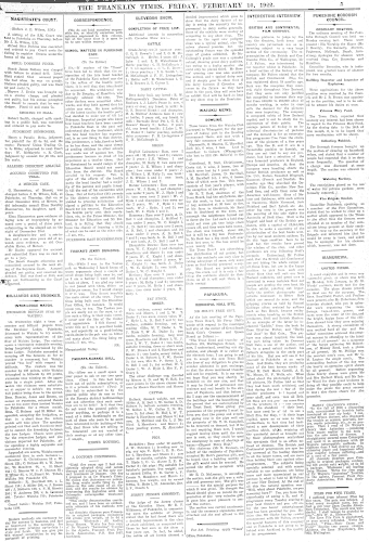 Issue page