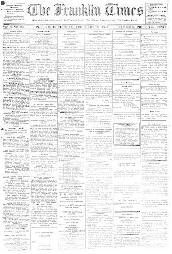 Issue page