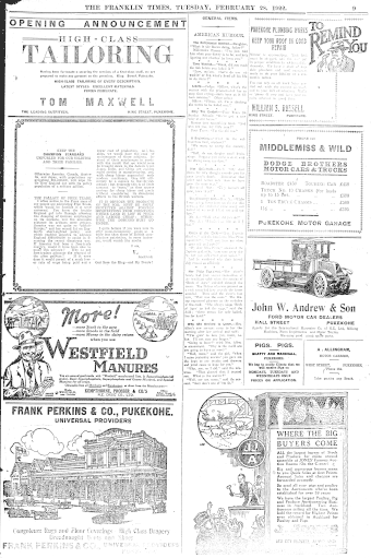 Issue page