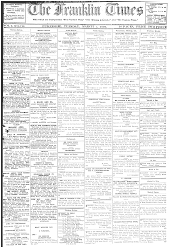 Issue page
