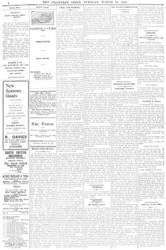 Issue page