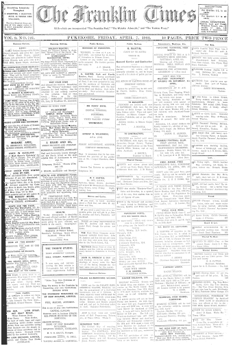 Issue page