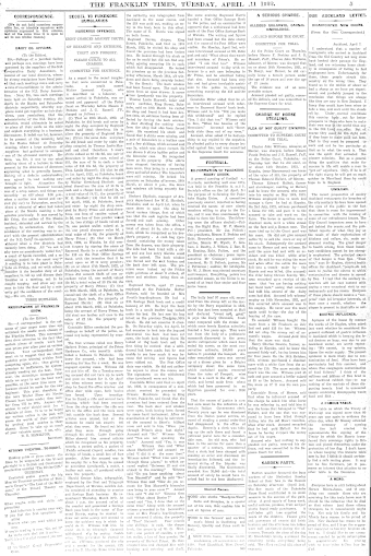 Issue page