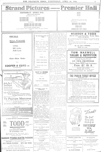 Issue page